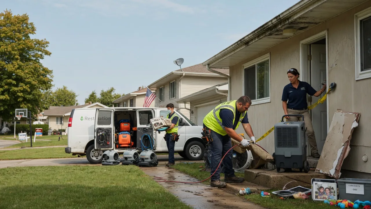 Water Damage Restoration in Towanda, PA near me